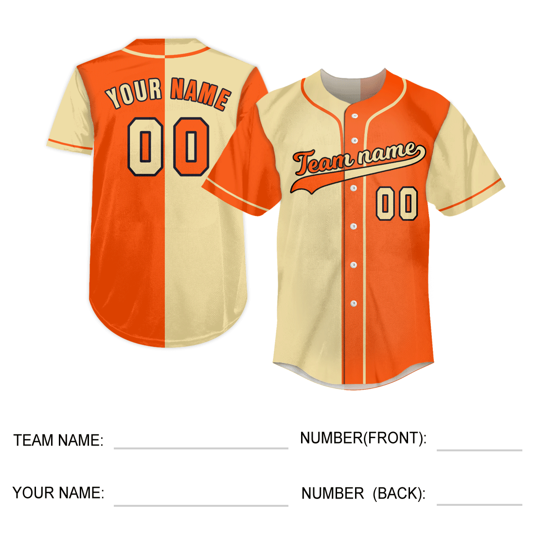 Custom Number And Name Sully Fixels Horizontal Baseball Jersey